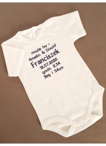 Body z Metryczką-krótki rękaw