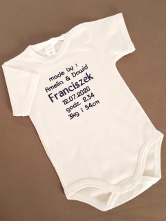 Body z Metryczką-krótki rękaw
