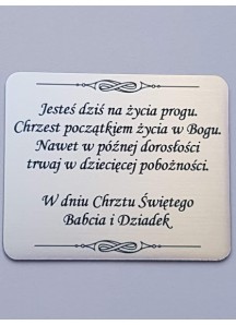 Grawer z dedykacją  C12