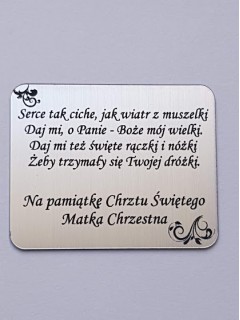 Grawer z dedykacją  C15