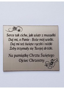 Grawer z dedykacją  C16