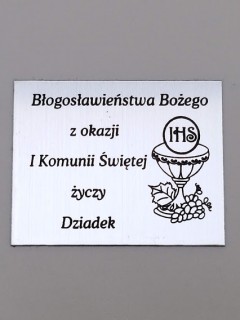 Grawer z dedykacją K7 - średni Grawer z dedykacją K7 - średni