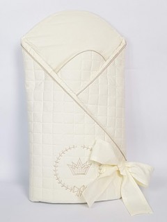 Rożek- Becik bawełniany z wkładką z kokosa