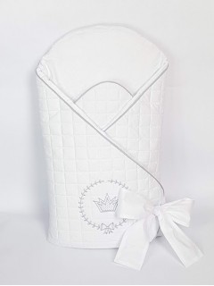 Rożek- Becik bawełniany z wkładką z kokosa Rożek- Becik bawełniany z wkładką z kokosa