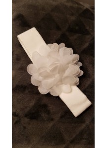 Opaska dziecięca z kwiatkiem, elastyczna 1 