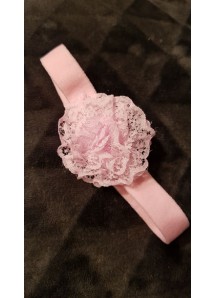 Opaska dziecięca z kwiatkiem, elastyczna 2