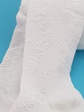 Rajstopki żakardowe BIAŁE