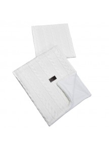 Komplet kocyk i podusia-KŁOSY