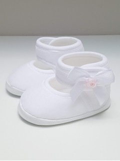 Balerinki welurowe- białe