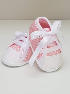 Trampki różowe w groszki Trampki różowe w groszki