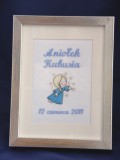 Haftowany Anioł - z dedykacją