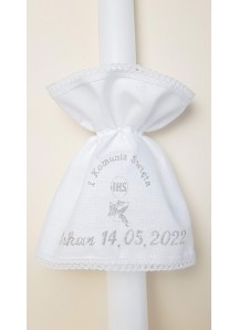 Okapnik na świecę z haftem imienia