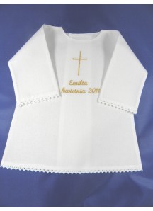 Szatka do chrztu-koszulka z koronką [1]