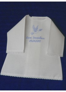 Szatka do chrztu-koszulka z koronką [2]