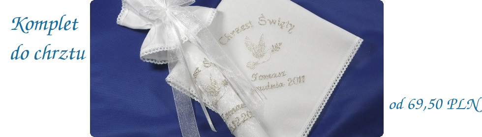 Komplet do chrztu